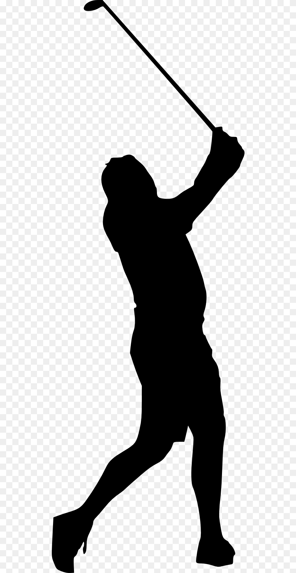 Woman Golfer Silhouette, People, Person, Adult, Male Free Transparent Png