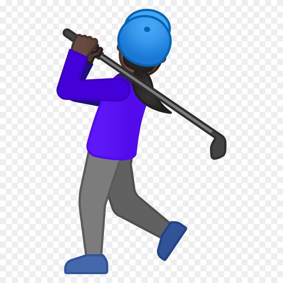 Woman Golfing Emoji Clipart, People, Person, Walking, Cleaning Free Transparent Png