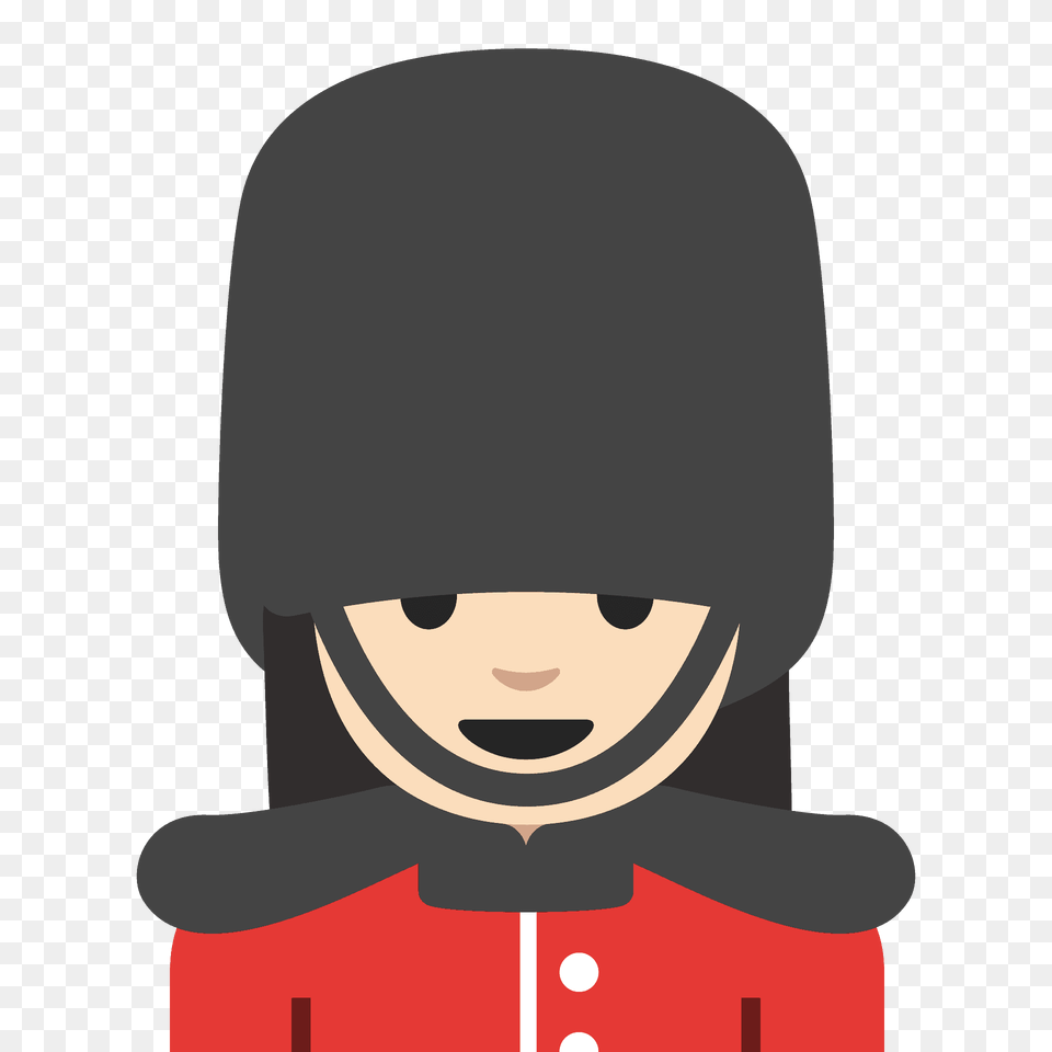 Woman Guard Emoji Clipart, Clothing, Hat, Person, Hood Png Image