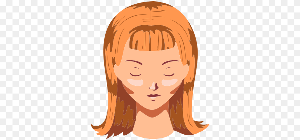 Woman Hair Face Bob Cut Flat Transparent U0026 Svg Vector File Illustration, Adult, Female, Head, Person Png