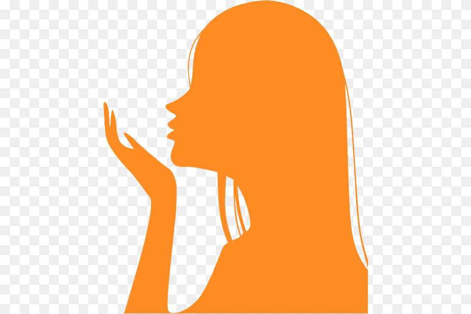 Woman Hair Silhouette, Face, Head, Person, Body Part Png