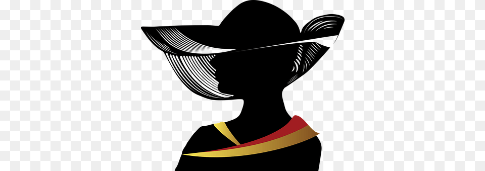 Woman Hat Religious Fashion Lady Church Si Silhouette Of Woman With Hat, Food, Fruit, Plant, Produce Free Transparent Png