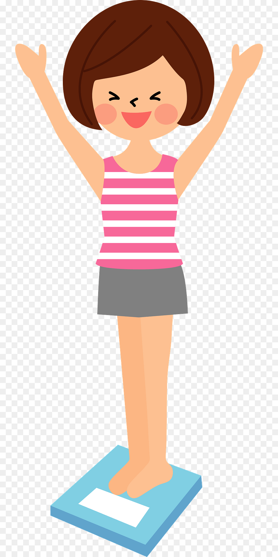 Woman Having Diet Success Clipart, Person, Face, Head Free Transparent Png