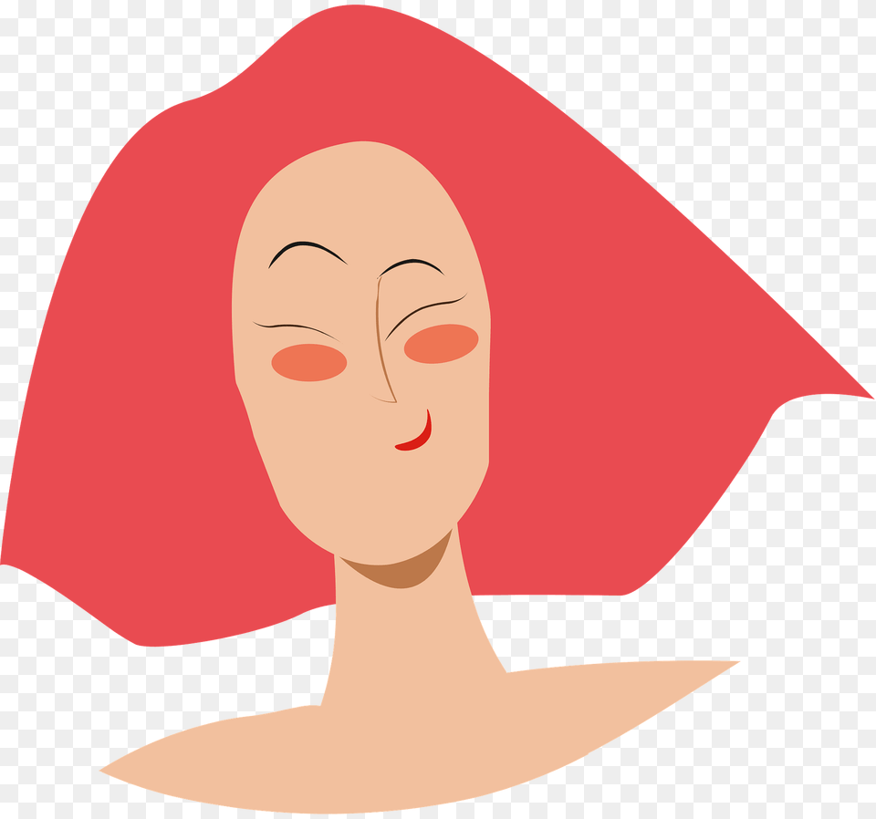 Woman Head Clipart, Hat, Person, Body Part, Clothing Free Png
