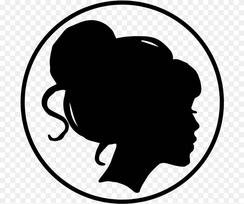 Woman Head Silhouette Free Png Download