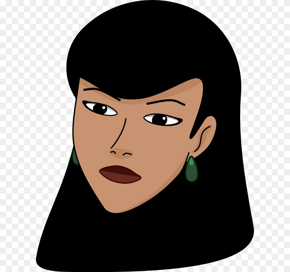 Woman Head Svg Clip Arts Muslim Woman Clipart, Accessories, Earring, Jewelry, Face Free Transparent Png