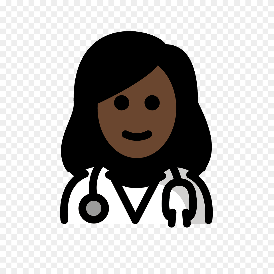 Woman Health Worker Emoji Clipart, Face, Head, Person, Baby Free Png