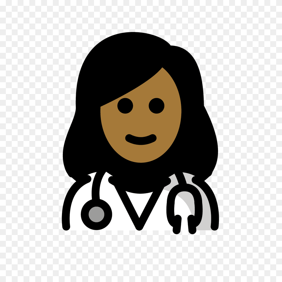 Woman Health Worker Emoji Clipart, Animal, Bear, Face, Head Free Transparent Png
