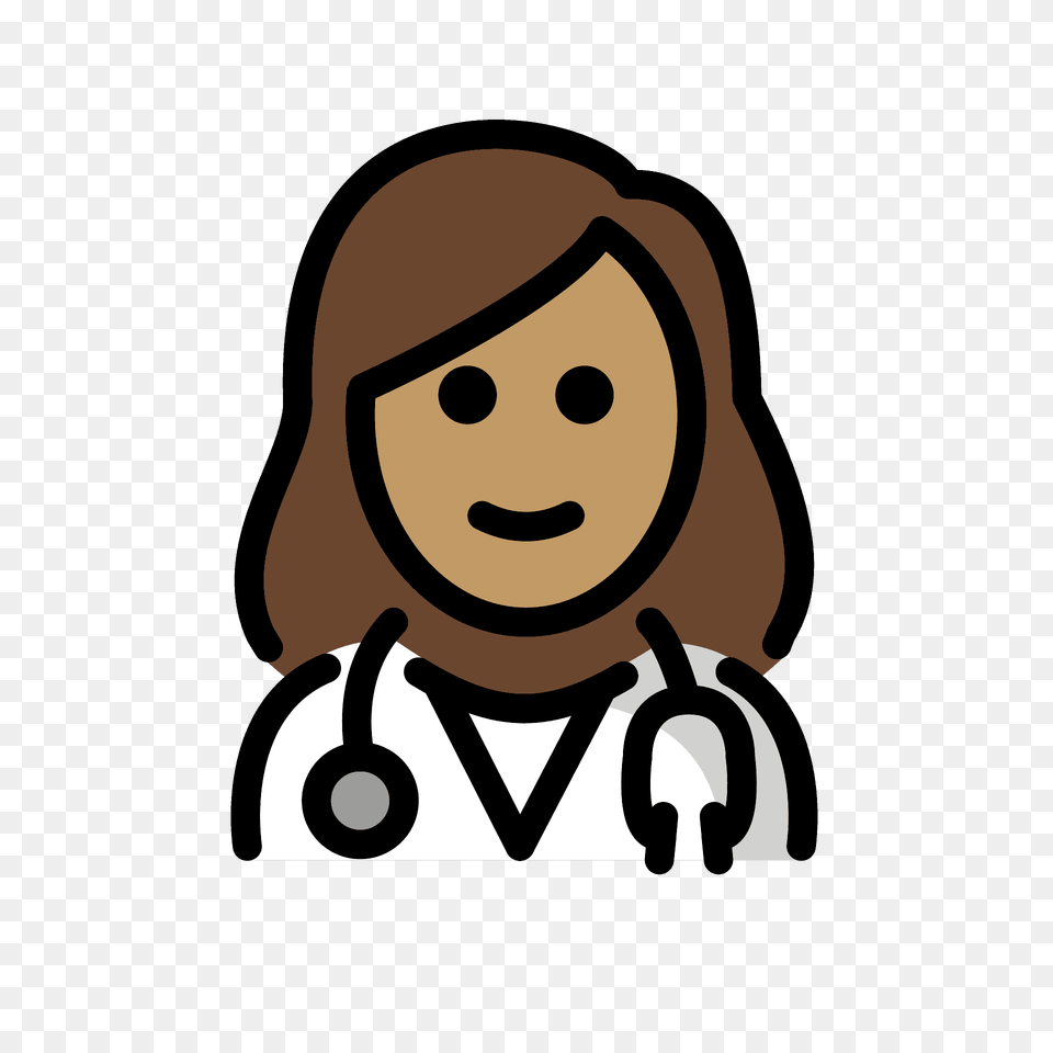 Woman Health Worker Emoji Clipart Free Png