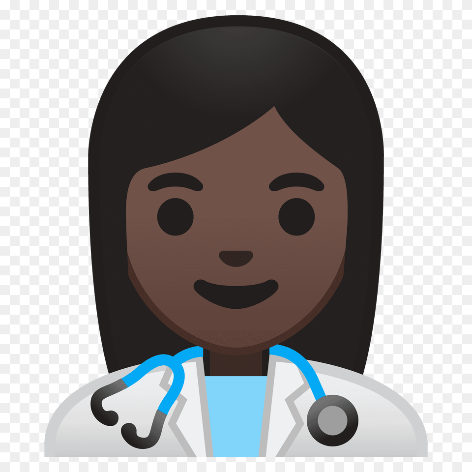 Woman Health Worker Emoji Clipart, Clothing, Coat, Face, Head Free Png Download