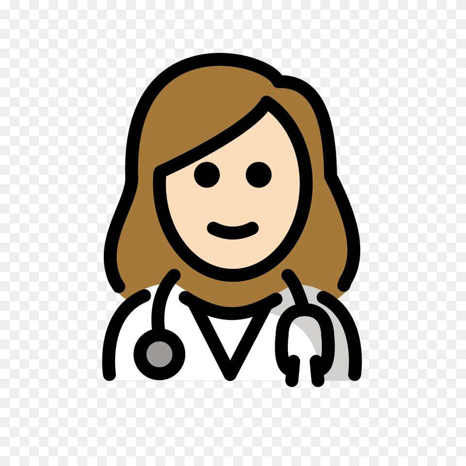 Woman Health Worker Emoji Clipart, Baby, Person Png
