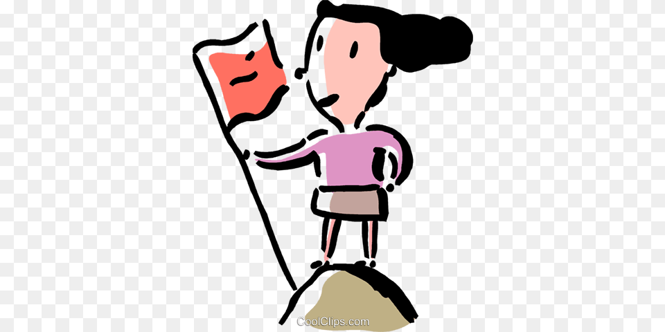 Woman Holding Flag, Body Part, Hand, Person, Cleaning Png