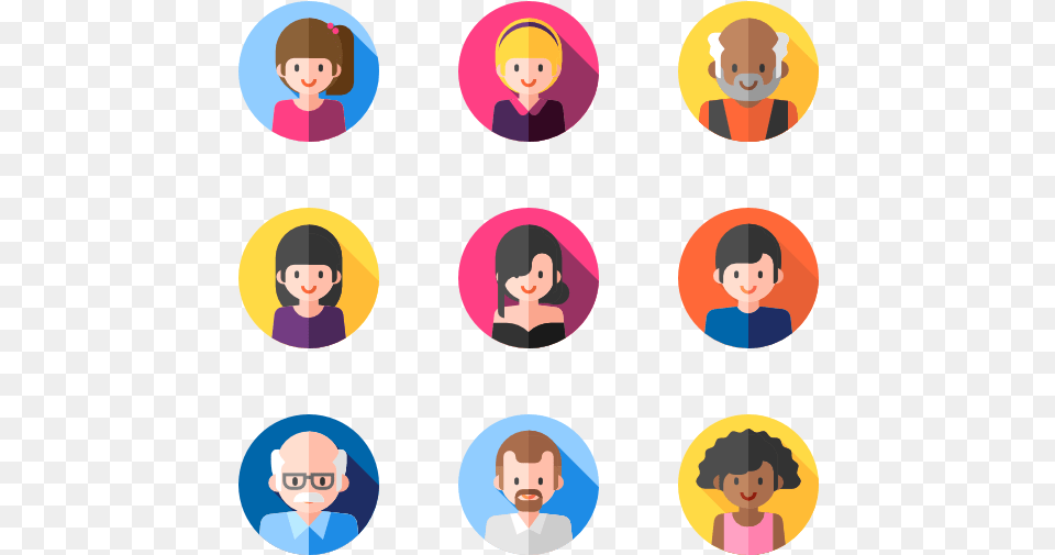 Woman Icons Vector Icons Team Work, Baby, Person, Face, Head Free Transparent Png