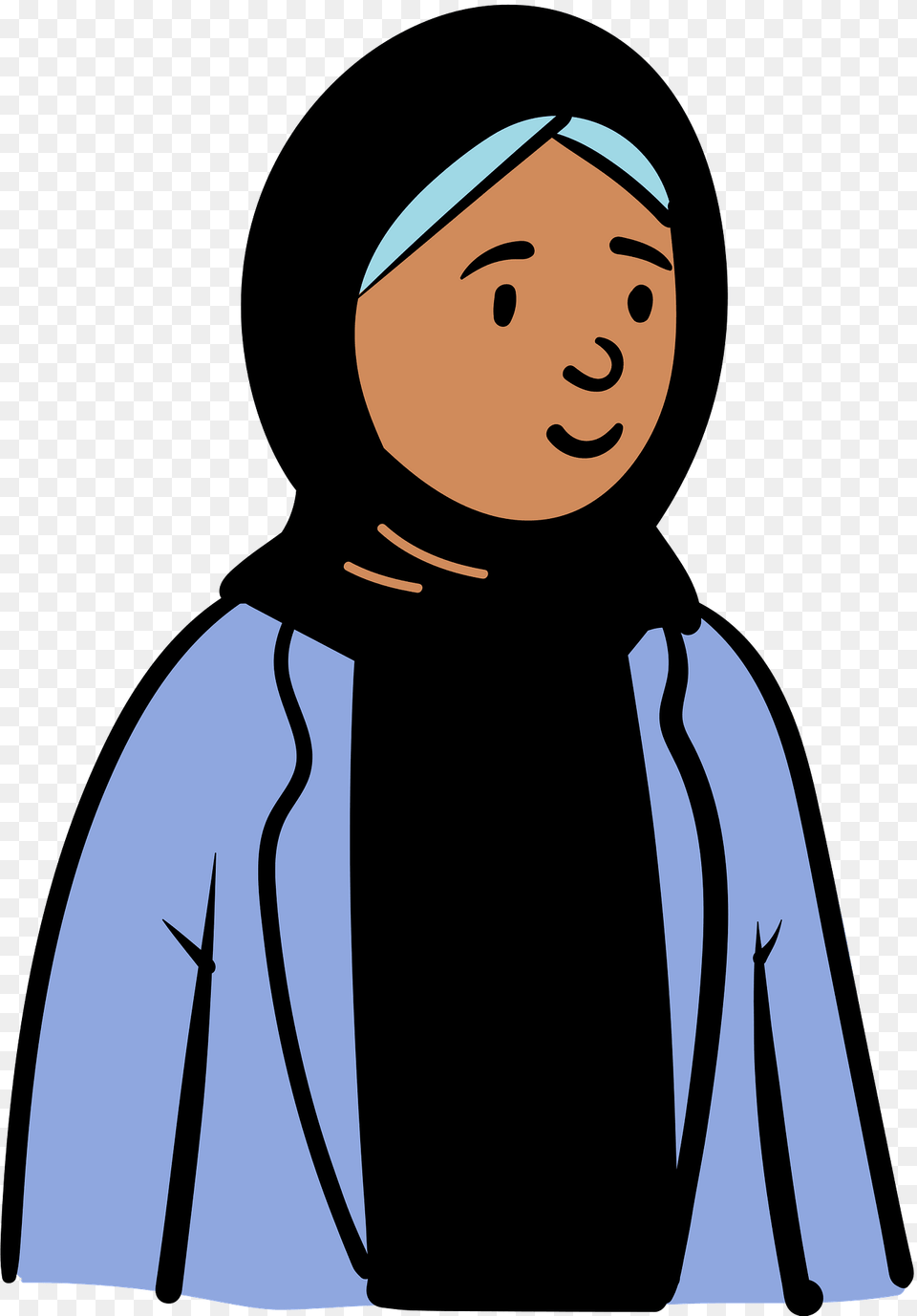 Woman In Blue Jacket Clipart, Adult, Female, Person, Clothing Free Transparent Png