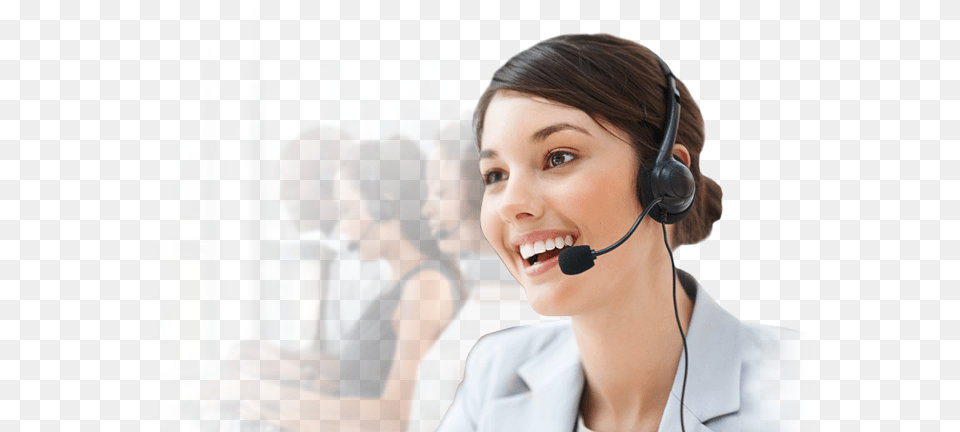 Woman In Call Center, Adult, Female, Person, Head Free Png Download