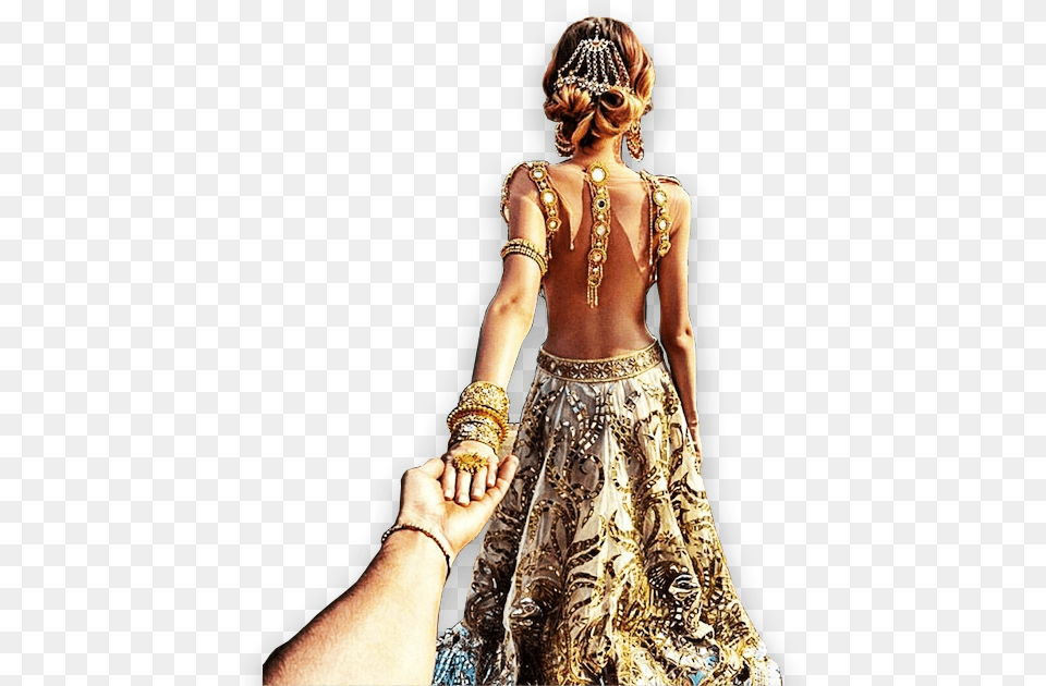 Woman In Gold Photo Shoot, Accessories, Wedding, Person, Jewelry Free Png