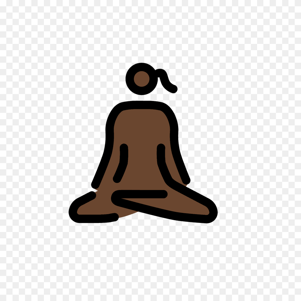 Woman In Lotus Position Emoji Clipart Free Png