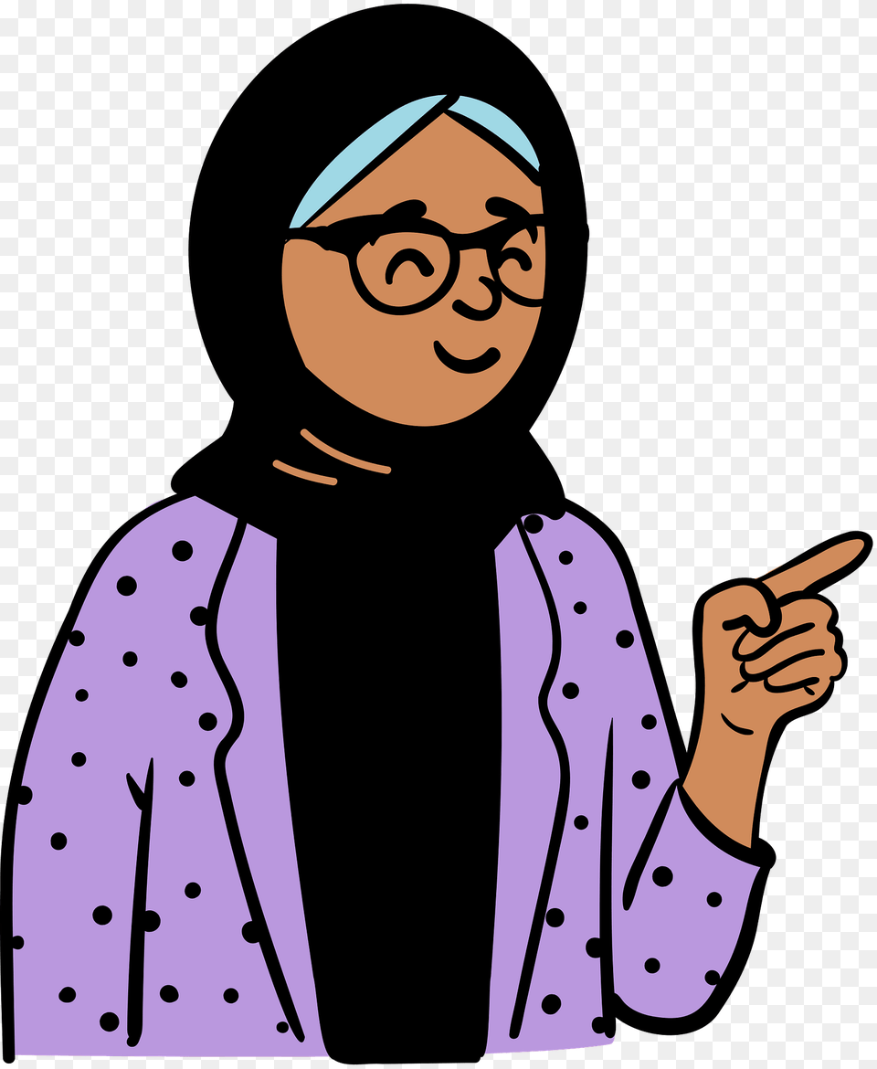 Woman In Purple Jacket Clipart, Hand, Person, Body Part, Finger Png