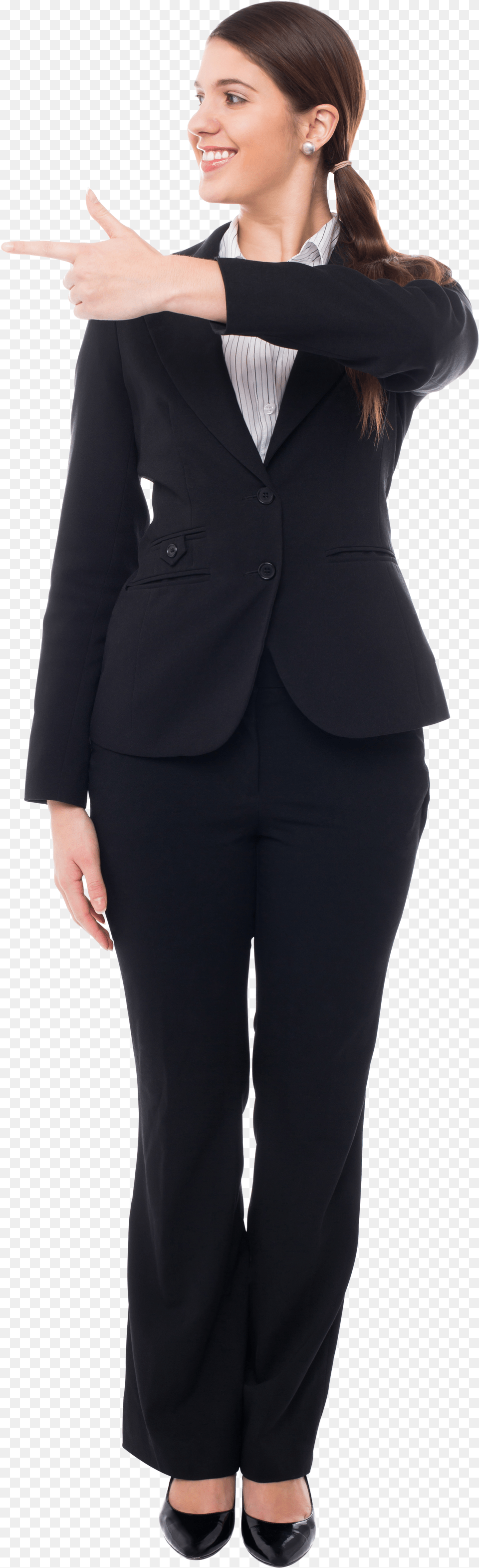 Woman In Suit Free Png Download