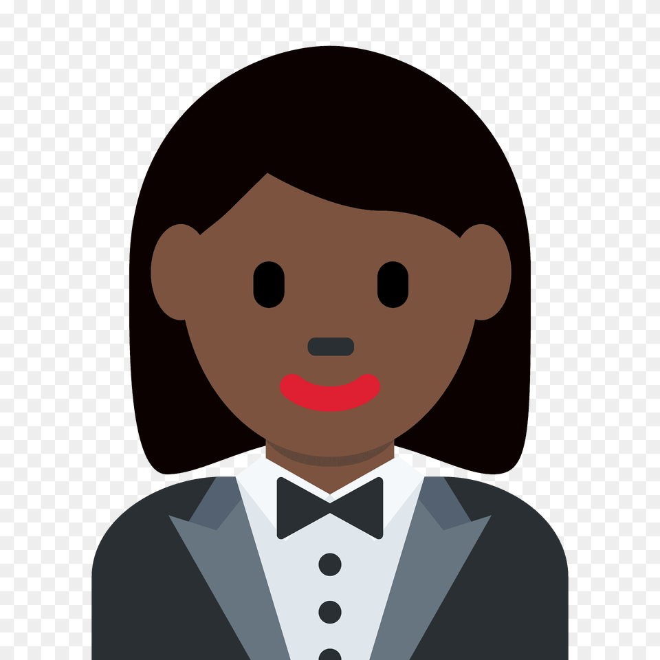 Woman In Tuxedo Emoji Clipart, Accessories, Clothing, Tie, Formal Wear Free Png