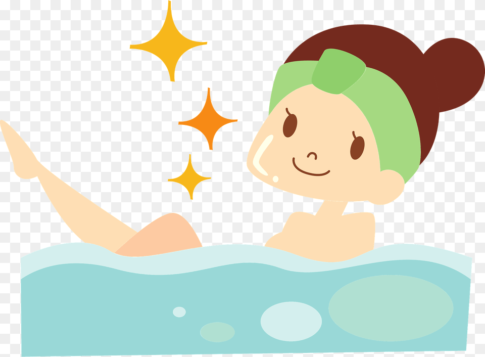 Woman Is Bathing Clipart, Water Sports, Water, Swimming, Leisure Activities Png