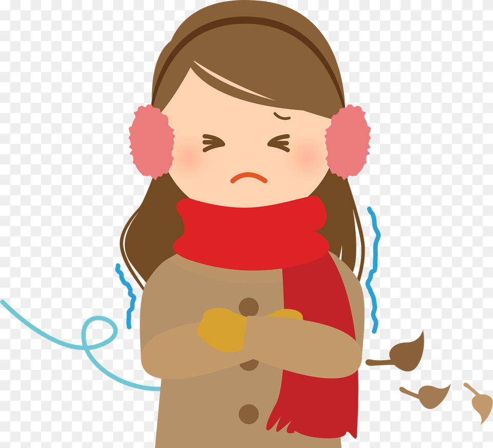 Woman Is Cold In Winter Clipart, Baby, Face, Head, Person Png