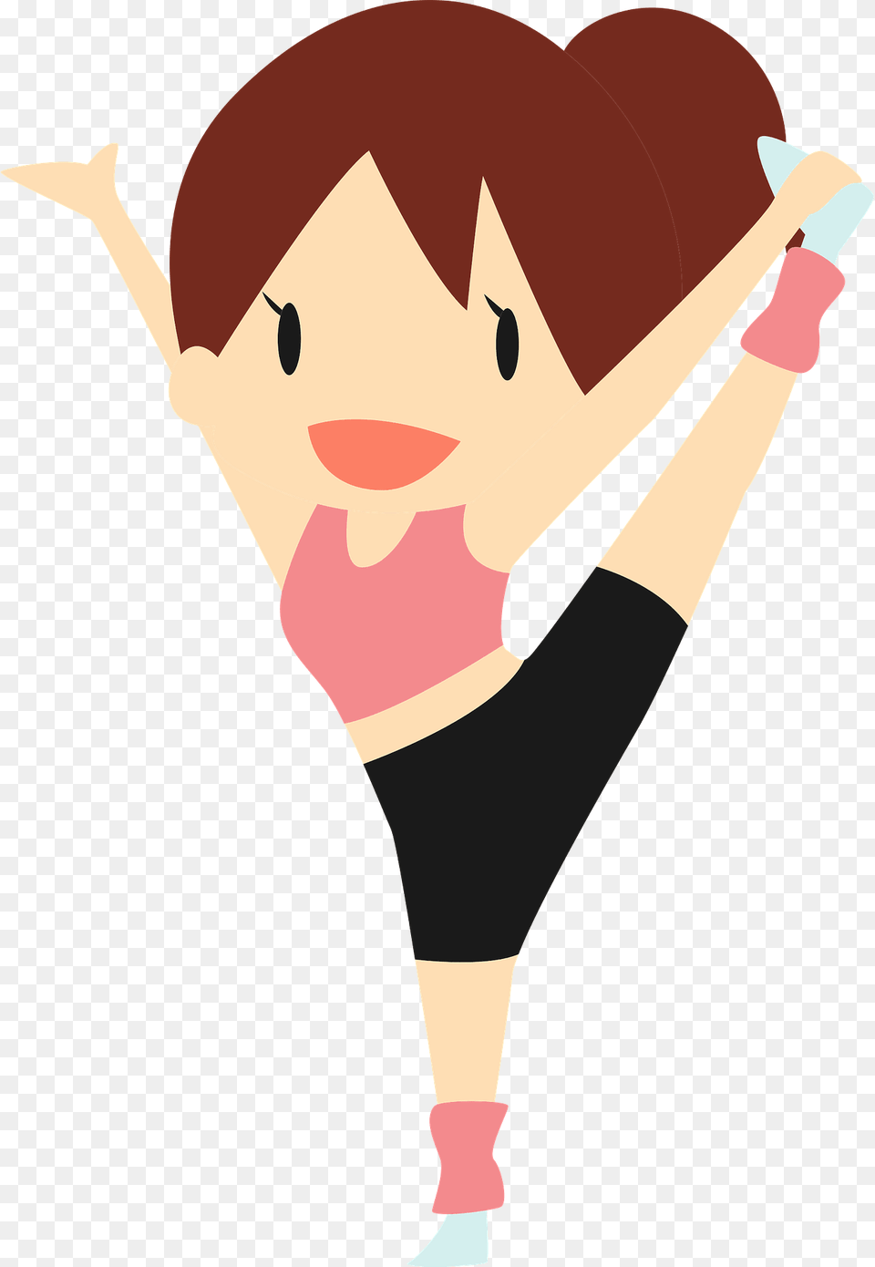 Woman Is Doing Aerobic Exercise Clipart, Adult, Female, Person, Dancing Png Image