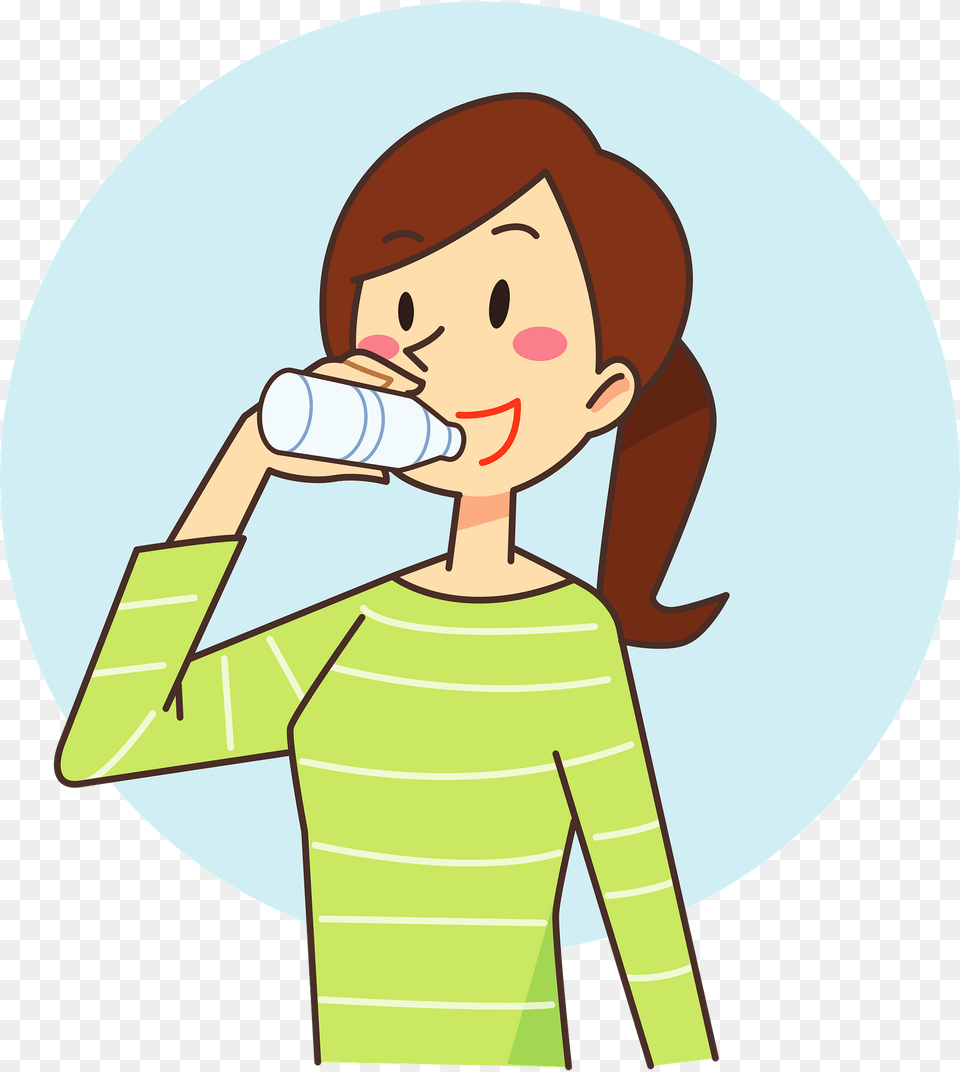 Woman Is Drinking Water Clipart, Photography, Baby, Person, Face Free Png