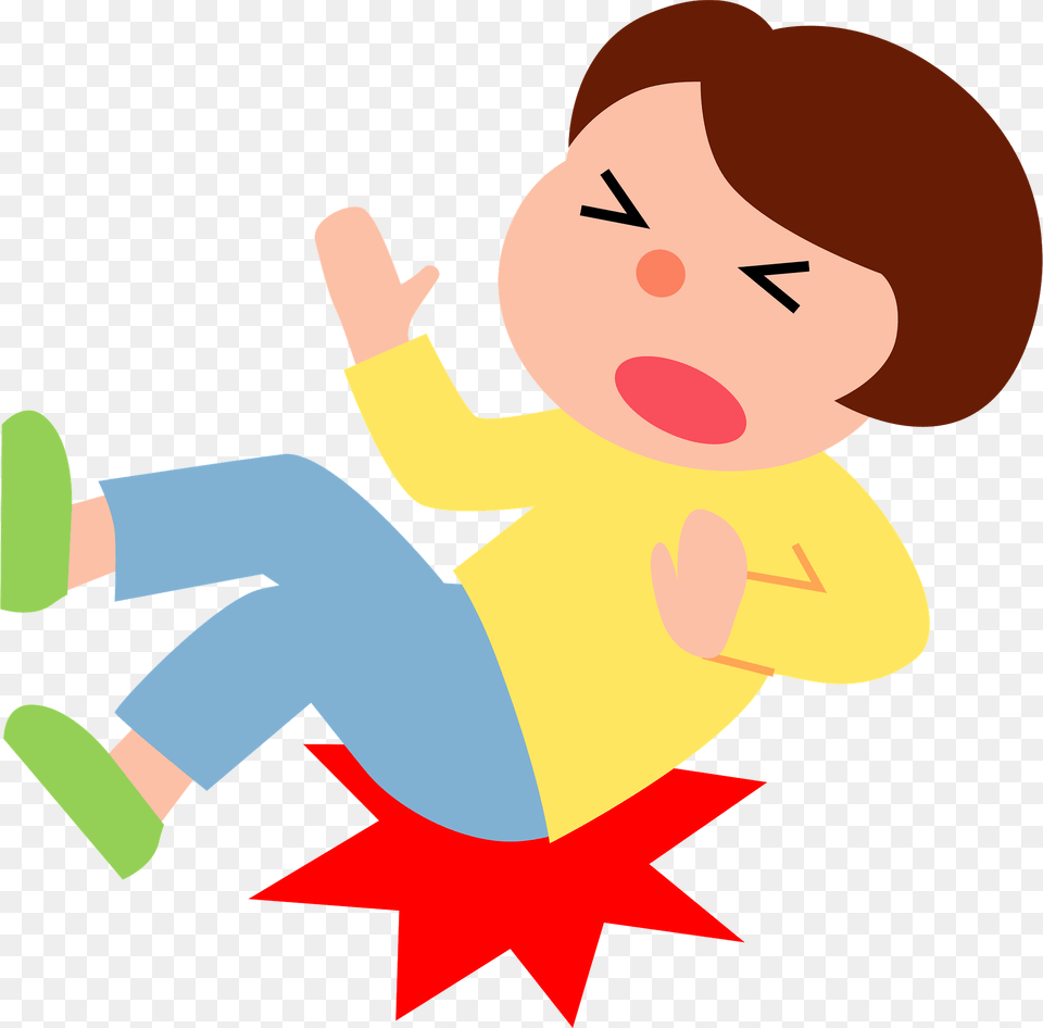 Woman Is Falling Down Clipart, Baby, Person, Face, Head Free Transparent Png