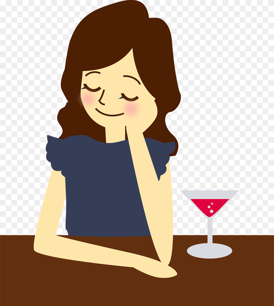 Woman Is Having A Cocktail, Adult, Person, Female, Face Free Png Download