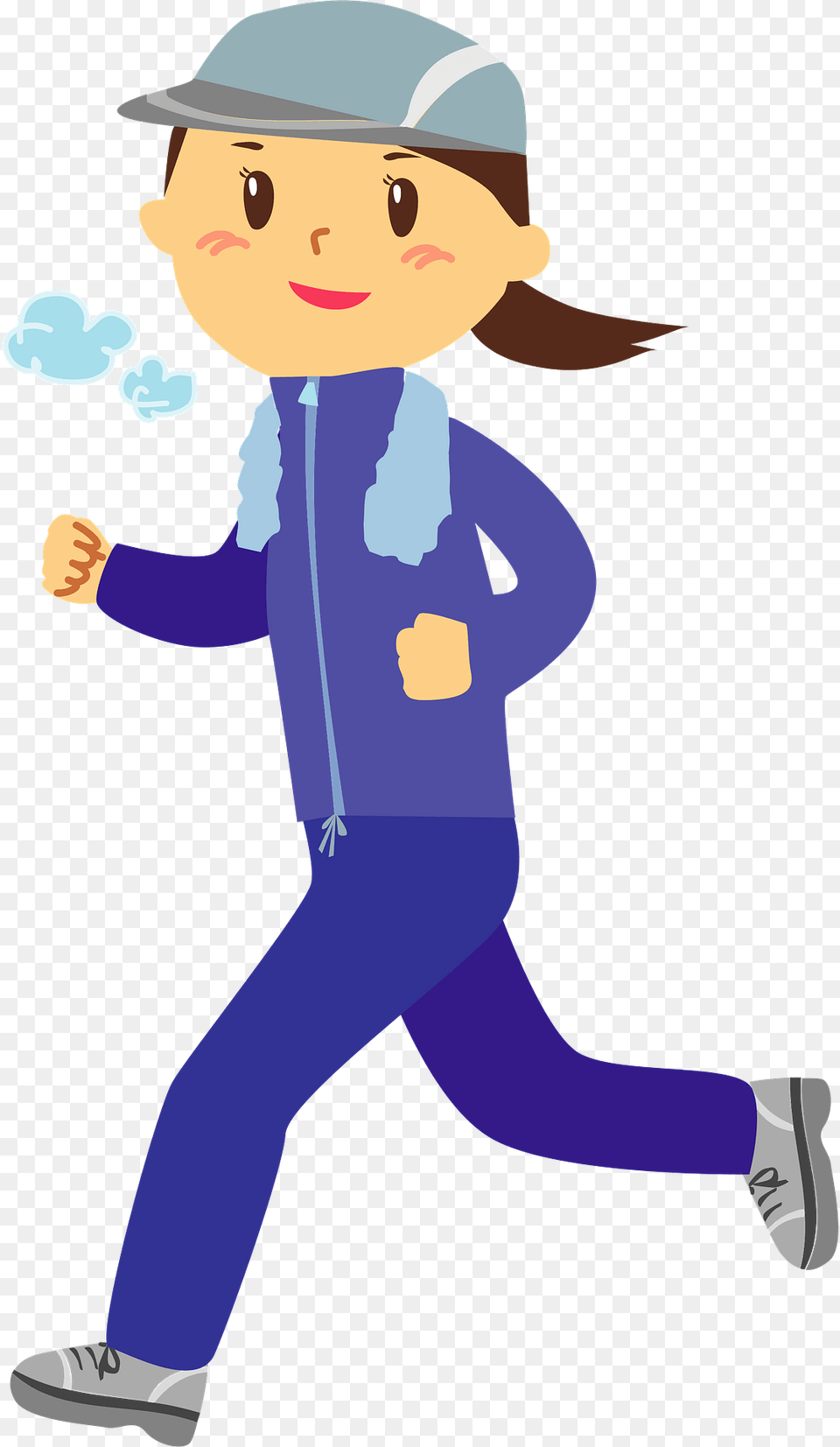 Woman Is Jogging For Exercise Clipart, Baby, Person, Walking, Face Free Png Download