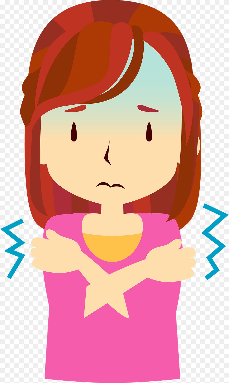 Woman Is Sick With A Cold And Chills Clipart, Baby, Person, Photography, Face Png Image