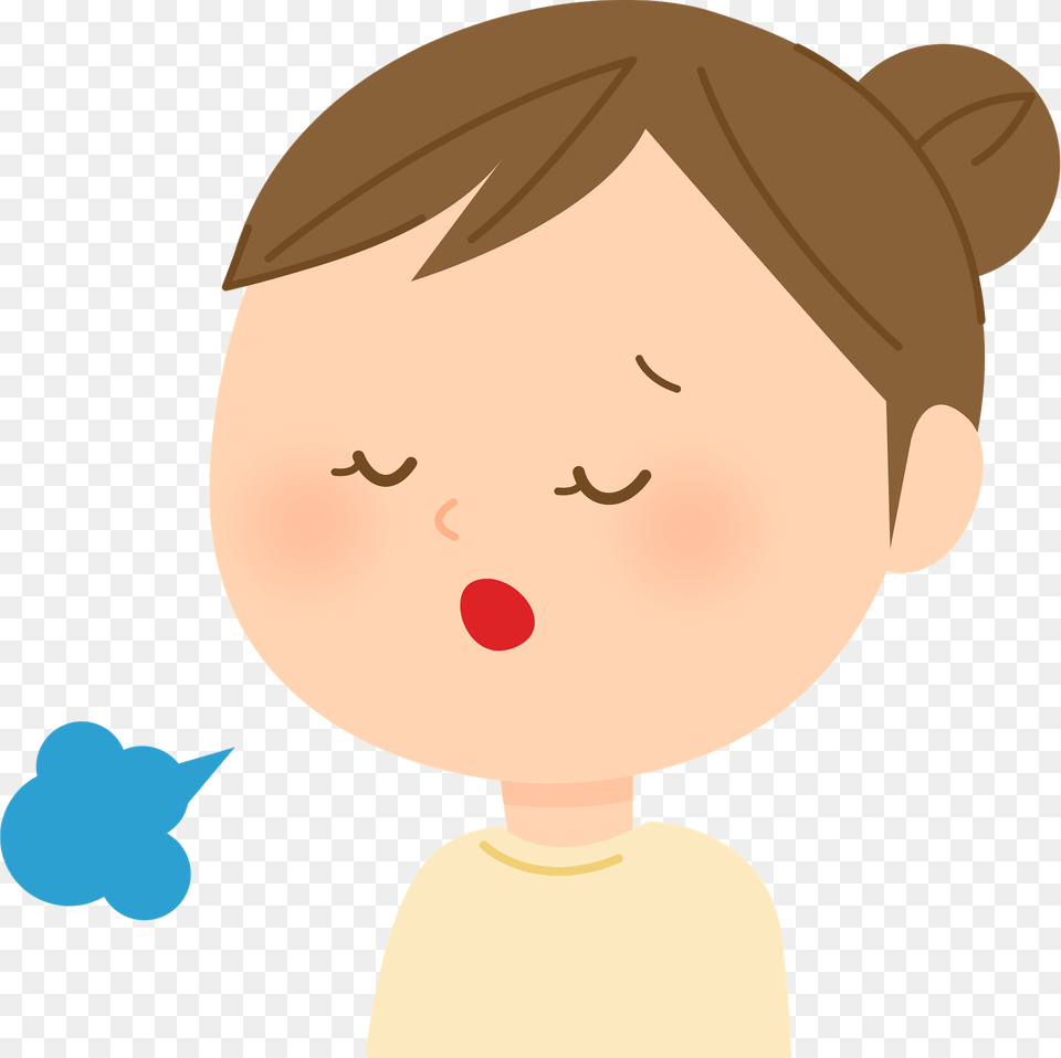 Woman Is Sighing Clipart, Baby, Person, Toy, Face Png