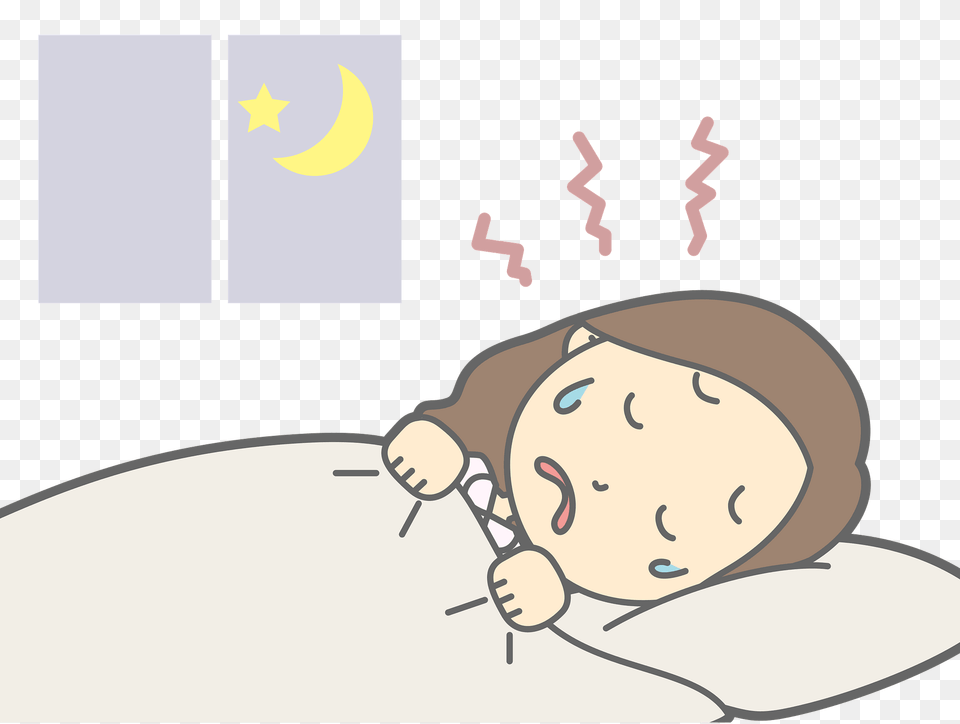 Woman Is Sleeping Clipart, Head, Face, Person, Book Free Png