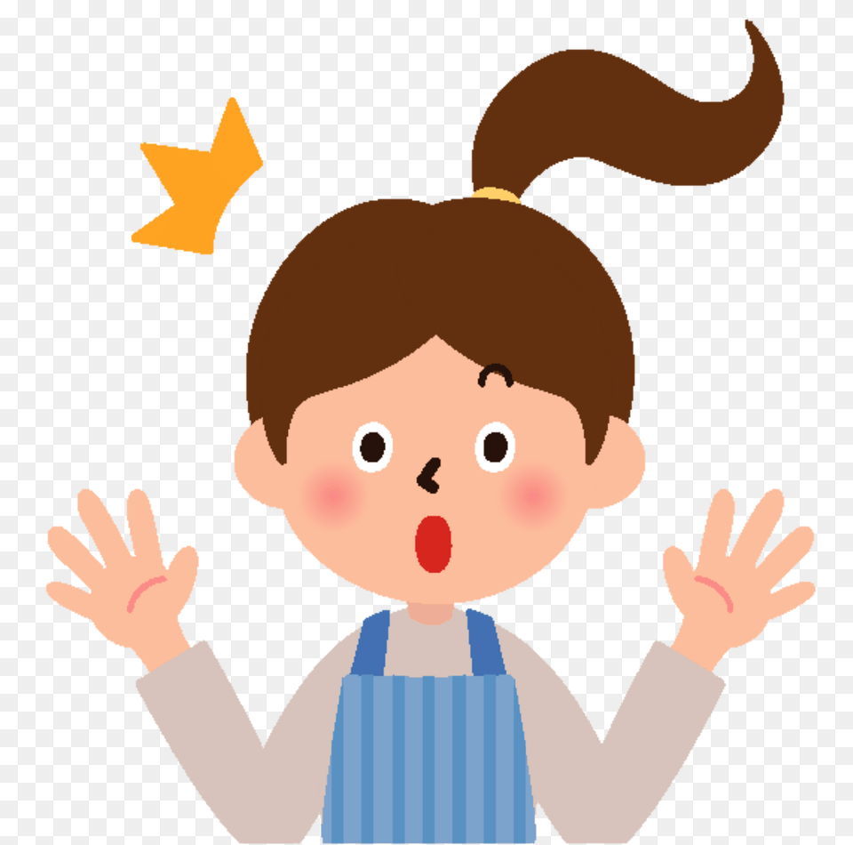 Woman Is Surprised Clipart, Baby, Person, Face, Head Free Transparent Png