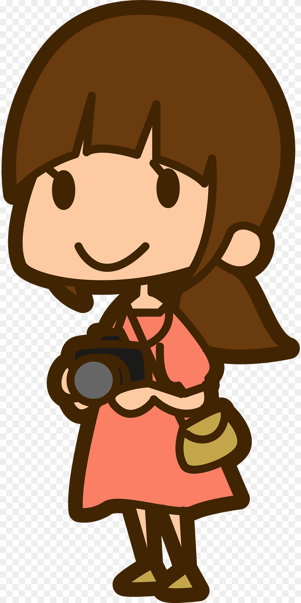 Woman Is Using Her Camera Clipart, Photography, Cartoon, Baby, Person Png Image