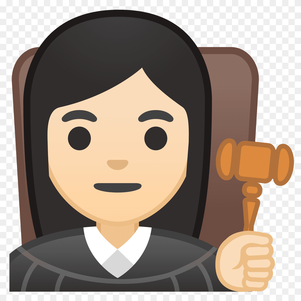 Woman Judge Emoji Clipart, Photography, Face, Head, Person Png Image