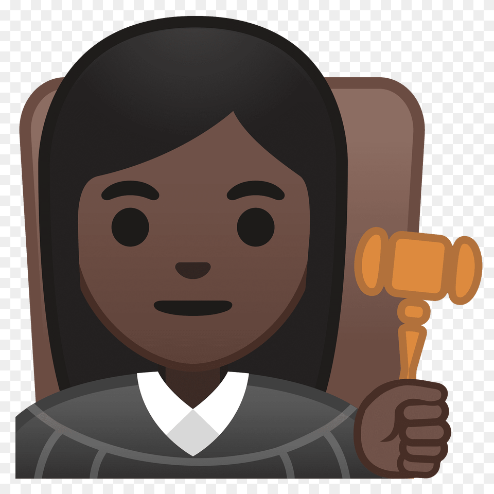 Woman Judge Emoji Clipart, Face, Head, Person, Photography Free Png Download