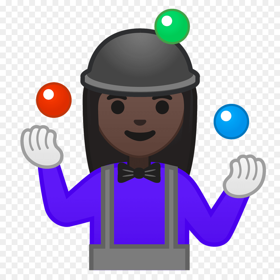 Woman Juggling Emoji Clipart, Person, Face, Head, Helmet Free Png