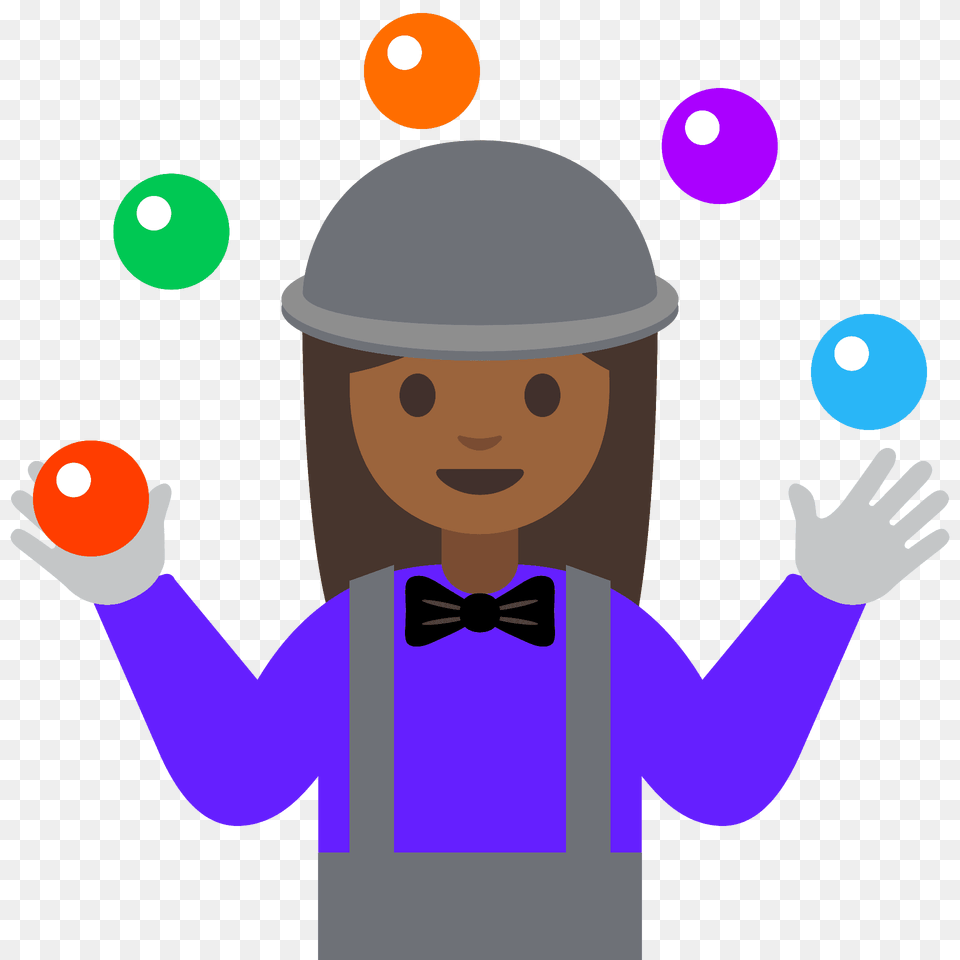 Woman Juggling Emoji Clipart, Person, Baby, Performer, Accessories Png