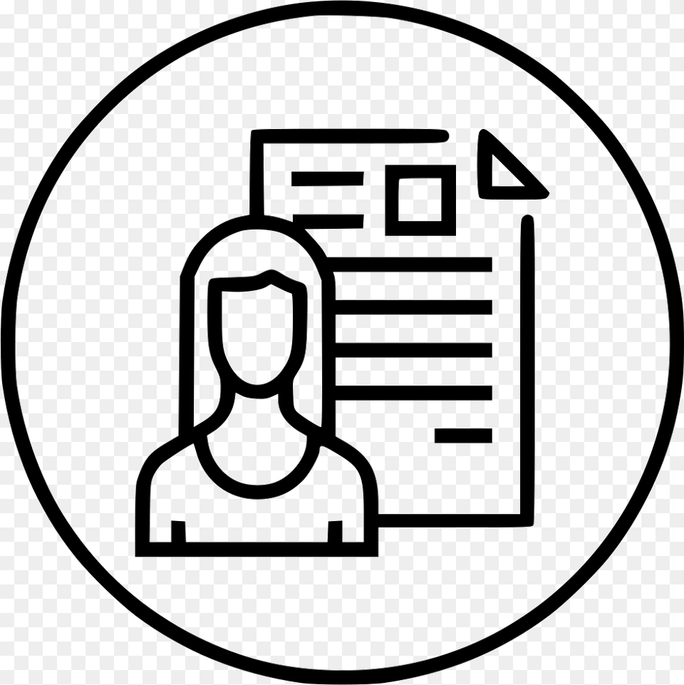 Woman Lady Resume Document Employee Shortlisted Avatar Shortlisted Icon, Ammunition, Grenade, Weapon Free Png