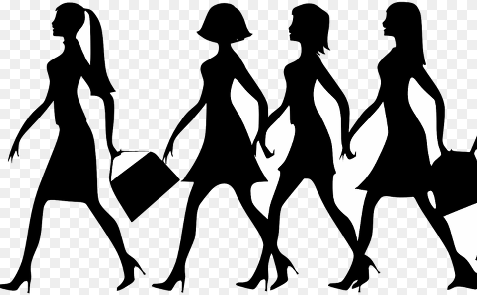 Woman Leader, Silhouette, People, Person, Stencil Png Image