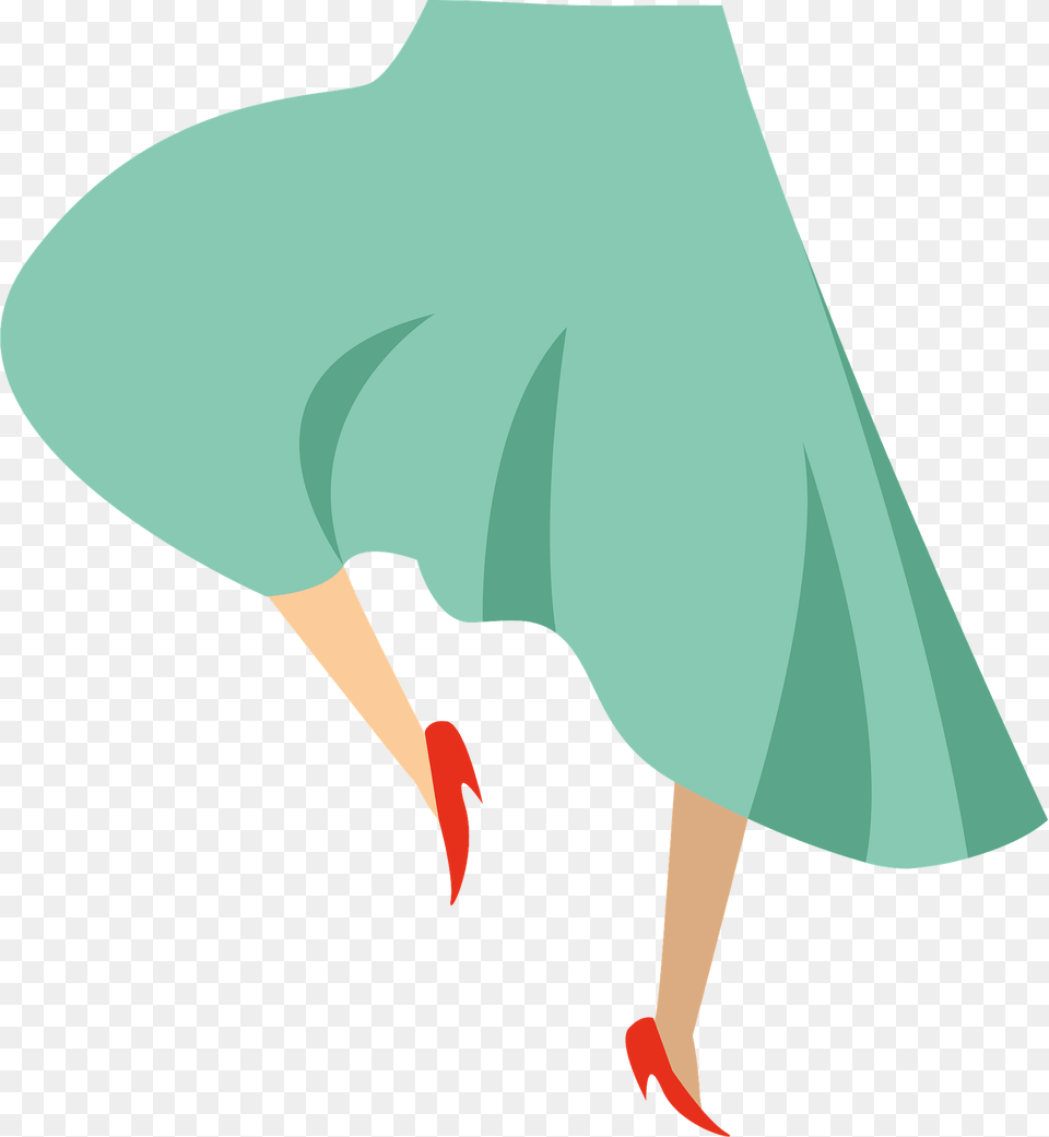 Woman Legs Clipart, Cape, Clothing, Skirt, Person Free Png Download