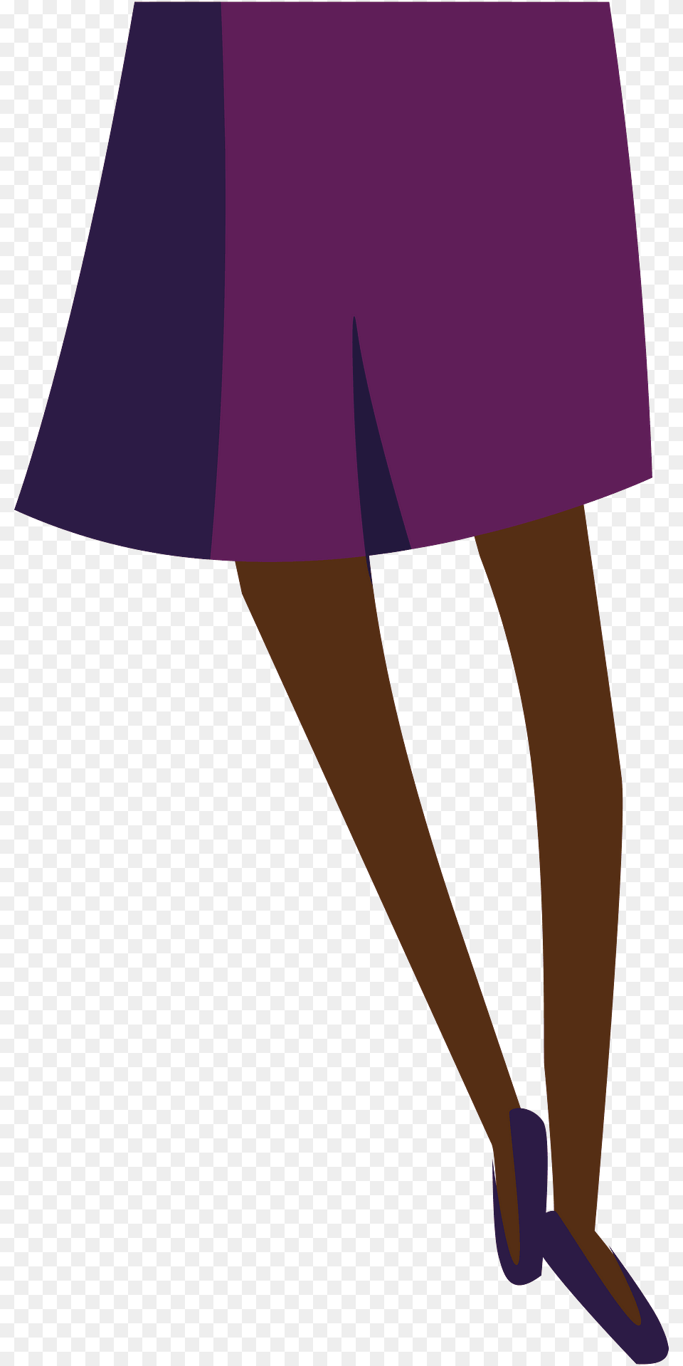 Woman Legs Clipart, Clothing, Skirt, Footwear, Shoe Png Image