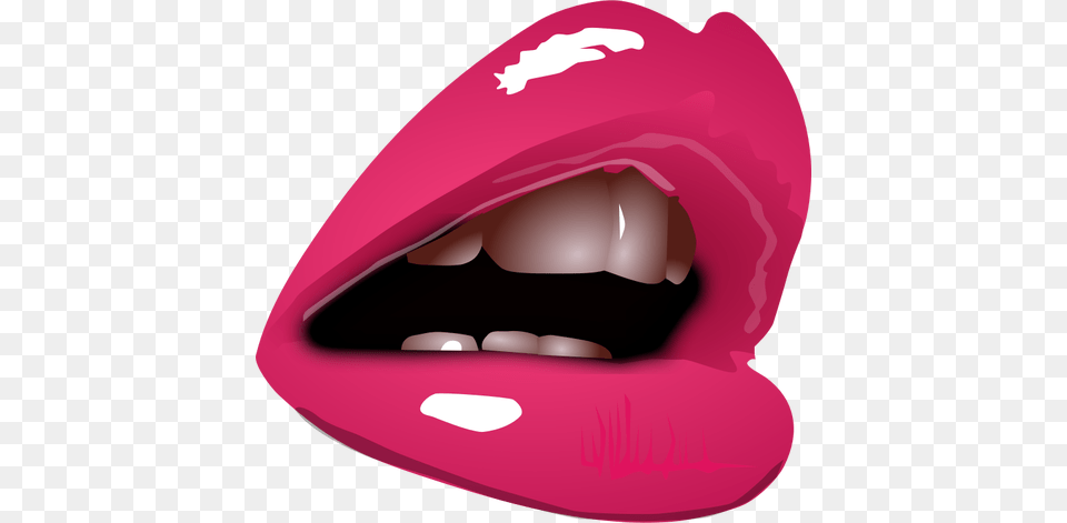Woman Lips With Lipstick Close Up Vector Body Part, Person, Mouth, Teeth Png Image