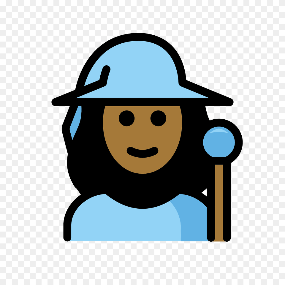 Woman Mage Emoji Clipart, Clothing, Hardhat, Helmet, People Free Transparent Png