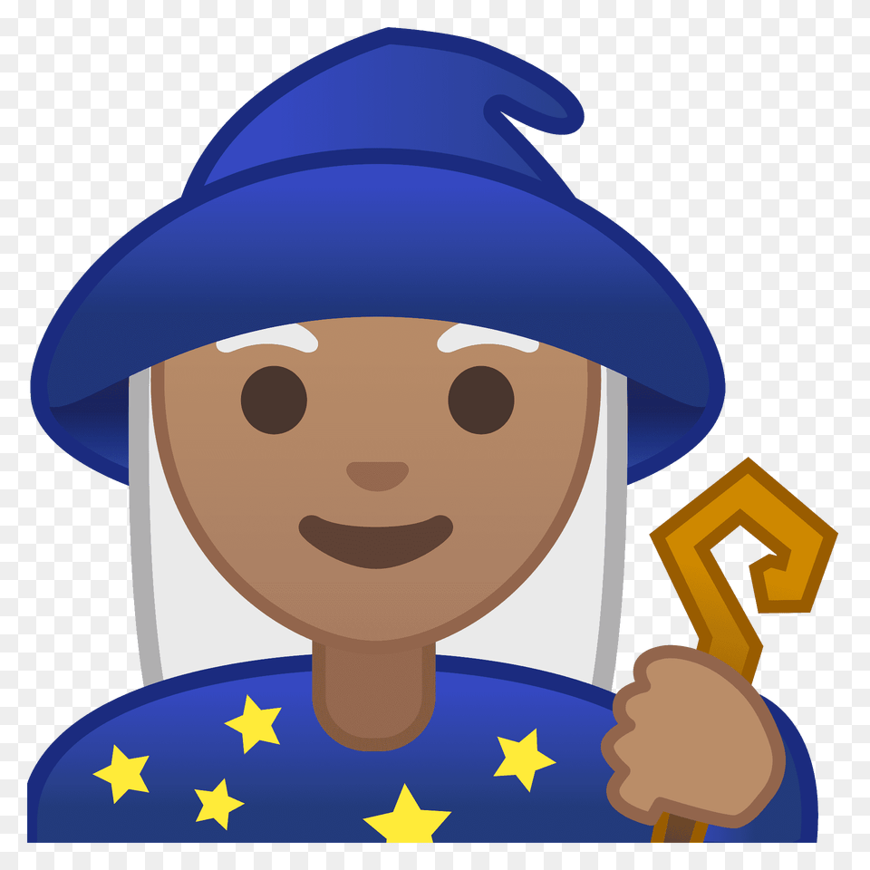 Woman Mage Emoji Clipart, Clothing, Hat, Face, Head Free Png Download