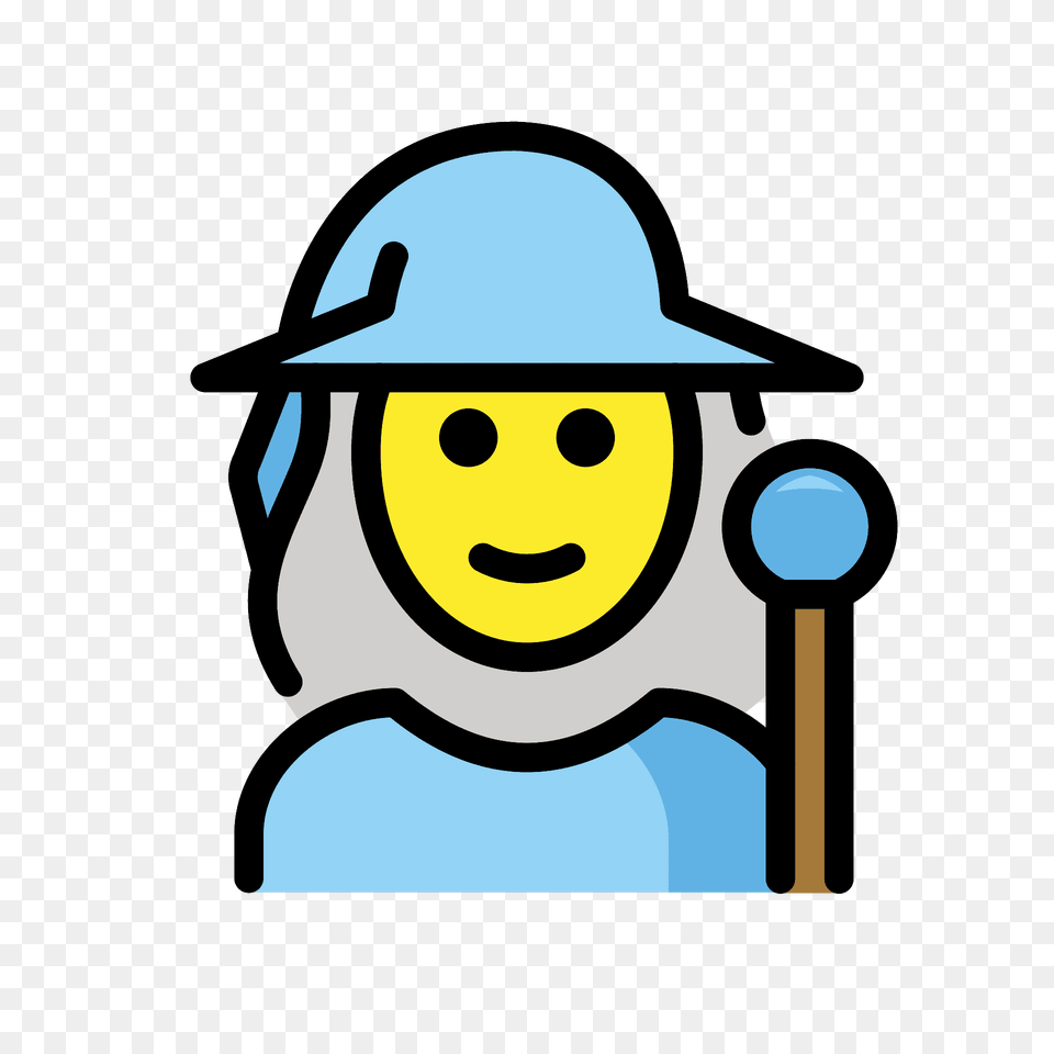 Woman Mage Emoji Clipart, Clothing, Hardhat, Helmet, Face Free Transparent Png