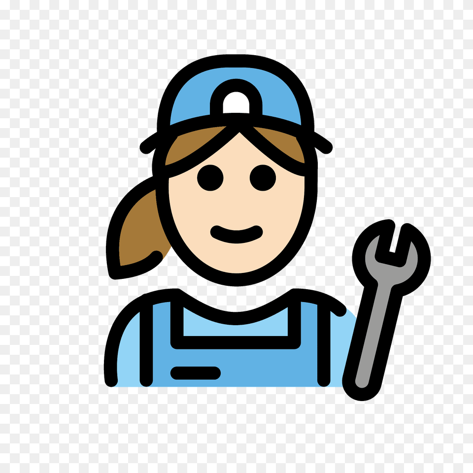 Woman Mechanic Emoji Clipart, Baseball Cap, Cap, Clothing, Hat Png