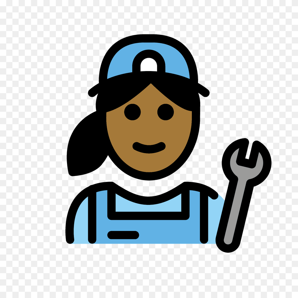 Woman Mechanic Emoji Clipart, Baseball Cap, Cap, Clothing, Hat Free Transparent Png
